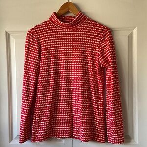 MARIMEKKO X Uniqlo Red Turtle Neck Shirt